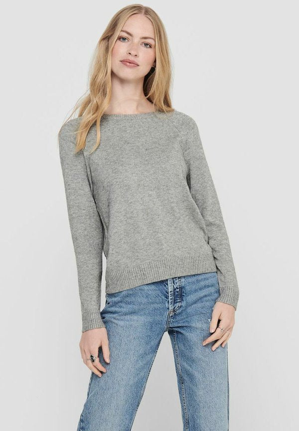 ONLY ONLLESLY KINGS - Jumper - medium grey melange