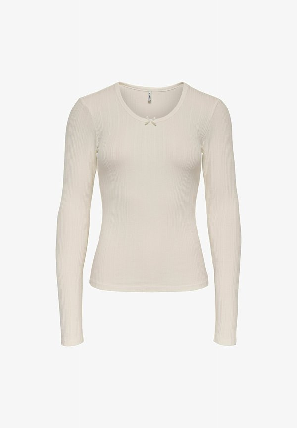 ONLY ONLLINE - Long sleeved top - cloud dancer