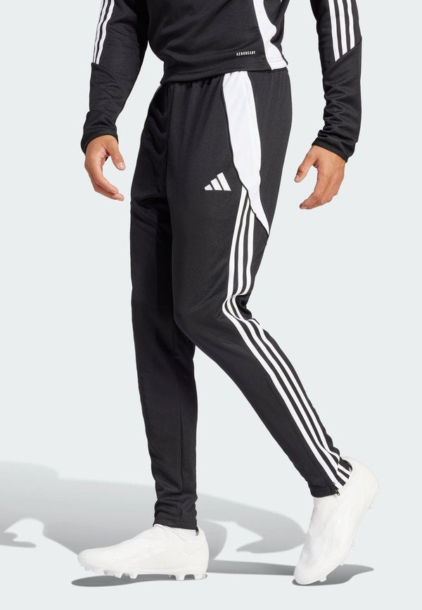 adidas Performance TIRO24 TRAINING PANT REGULAR - Tracksuit bottoms - blackwhite