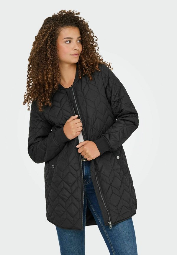 ONLY Quilted ONLNEWALLISON Quilted - Winter coat - black
