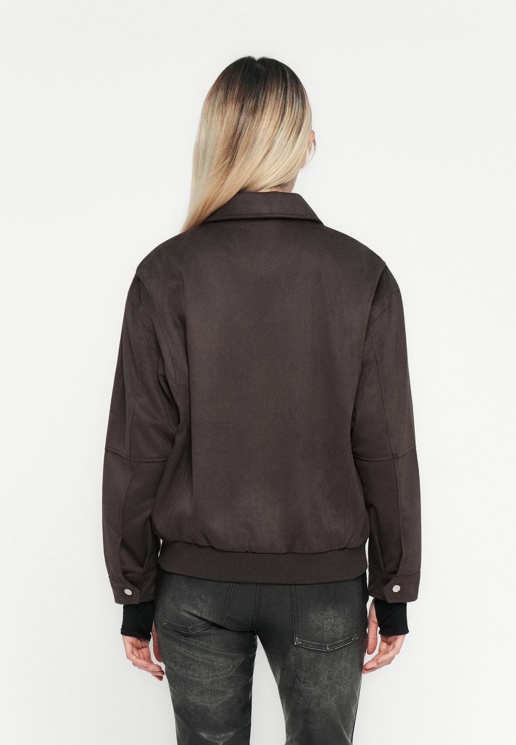 ONLY ONLNALA LIFE FAUX SUEDE BOMBER