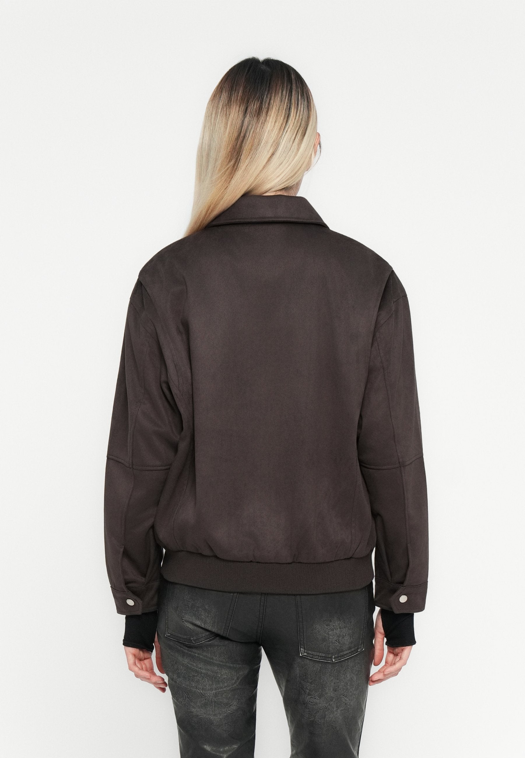 ONLY ONLNALA LIFE FAUX SUEDE BOMBER