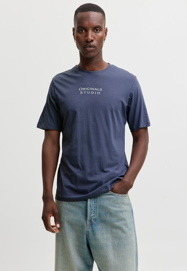 Jack & Jones T-SHIRT T-SHIRT - Print T-shirt - crown blue