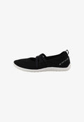 TOM TAILOR Ankle strap ballet pumps - black