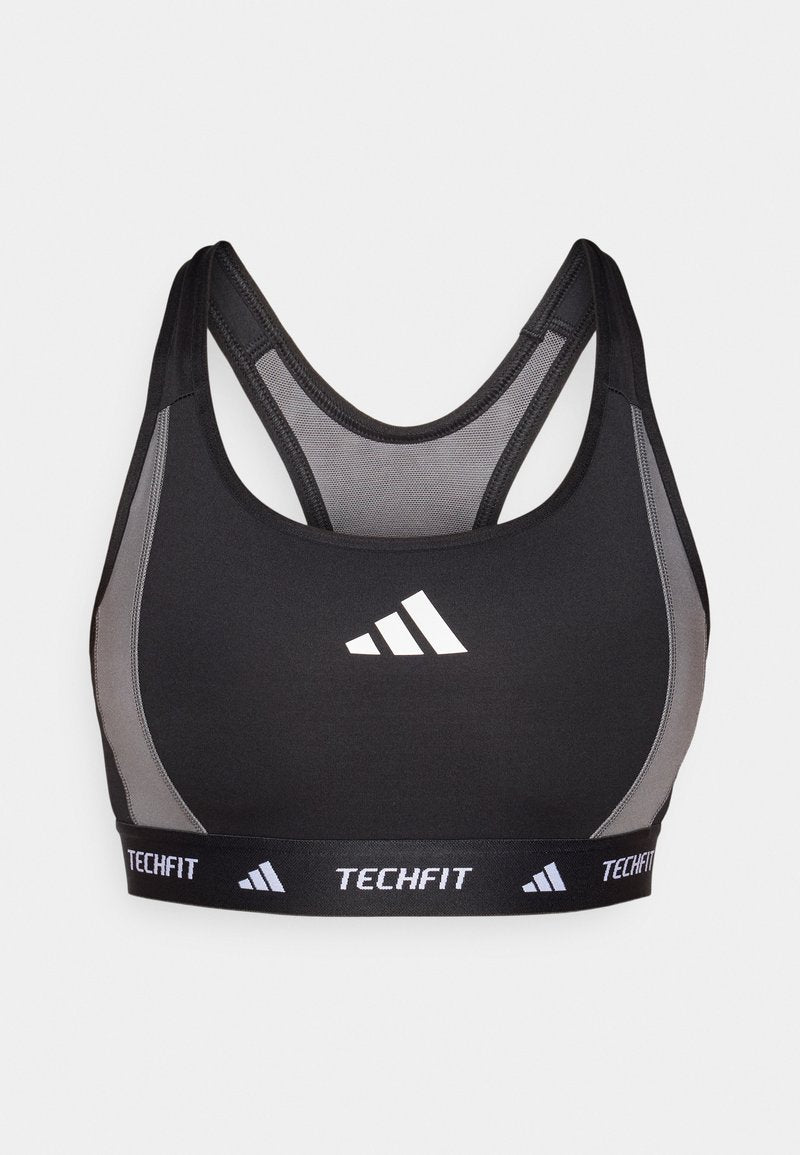 TECHFIT MEDIUM SUPPORT COLORBLOCK BRA Media 1