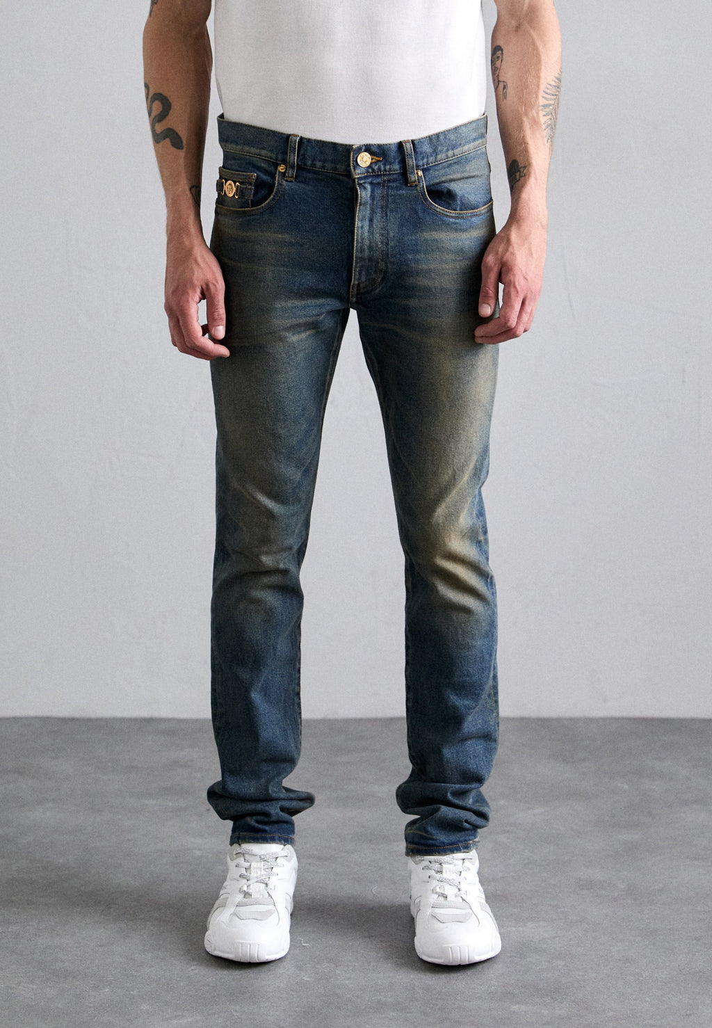 Versace PANT DIRTY BLUE WASH