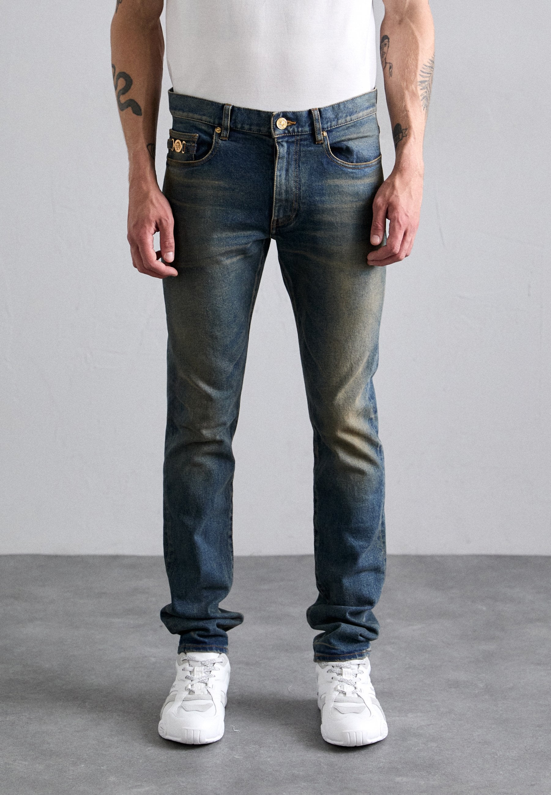 Versace PANT DIRTY BLUE WASH