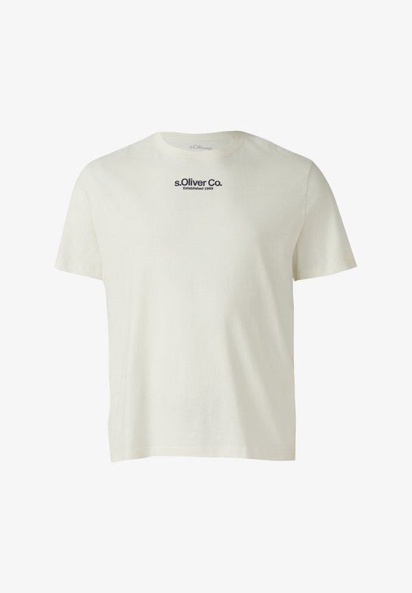 s.Oliver T-SHIRT - Print T-shirt - creme