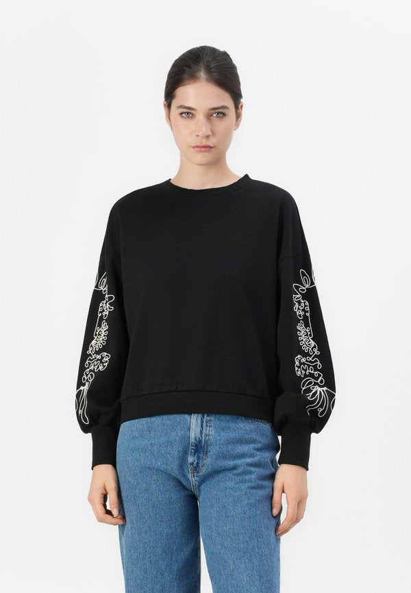 ONLY Sweats ONLBROOKE Sweat - Sweatshirt - black
