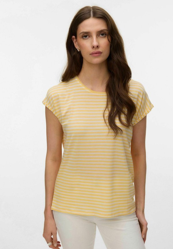 Vero Moda VMAVA - Print T-shirt - golden haze