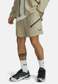 Under Armour UNSTOPPABLE WOVEN - Sports shorts - city khaki