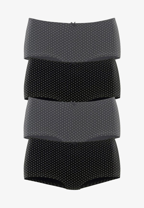 s.Oliver 4PACK - Hipsters - schwarz