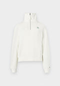 LOGO EMBROIDERY TERRY HALF-ZIP JUMPER Media 1