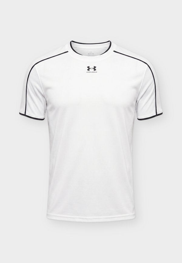 Under Armour CHALLENGER TRAIN - Sports T-shirt - white/black