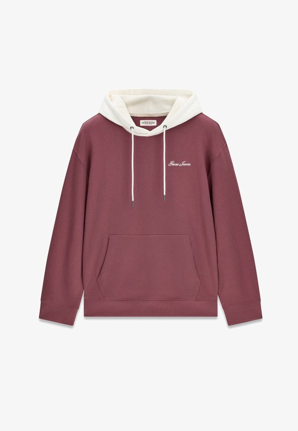 Guess KAPUZENSWEATSHIRT - Hoodie - dunkelrot
