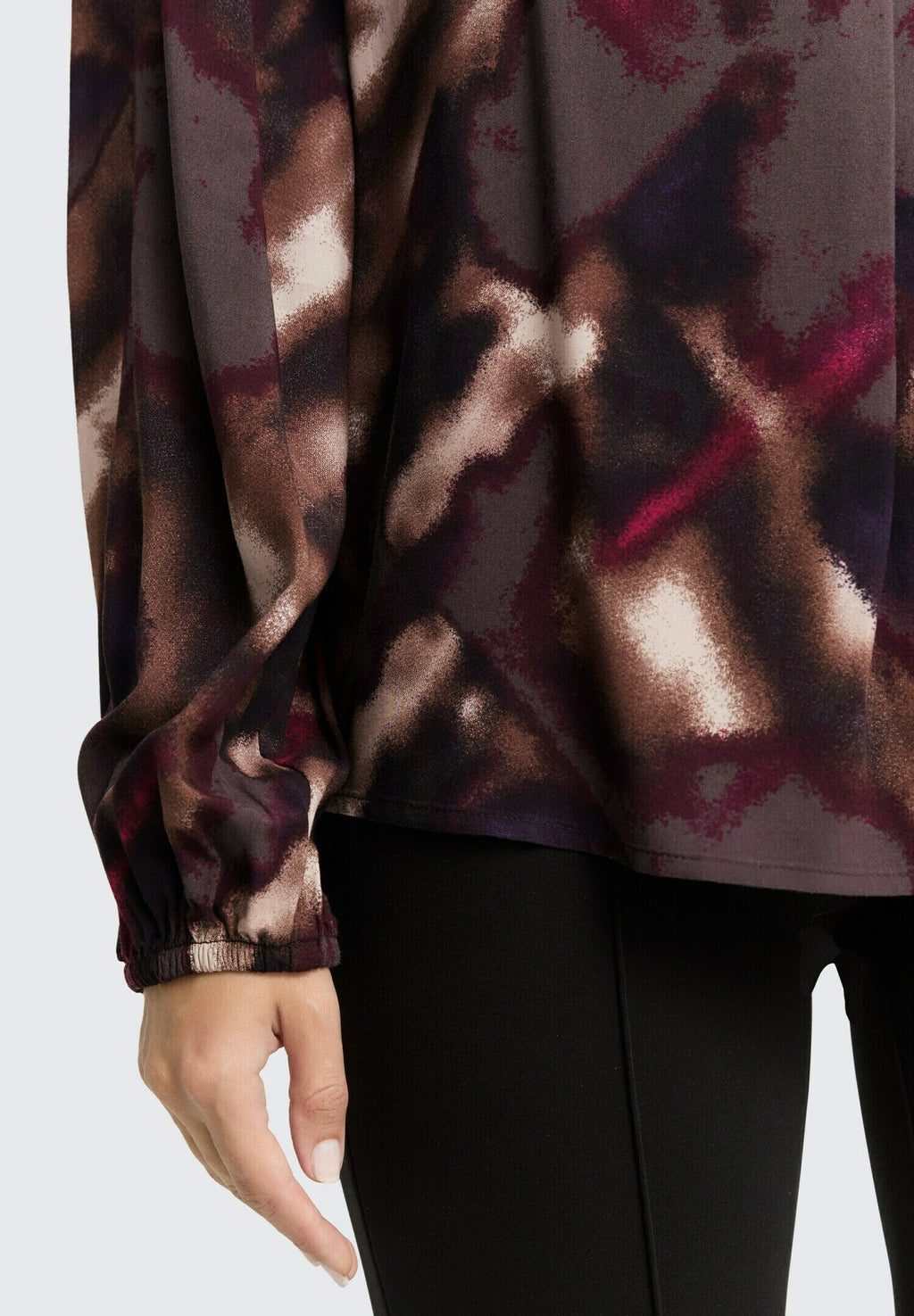TOM TAILOR PRINTED V NECK