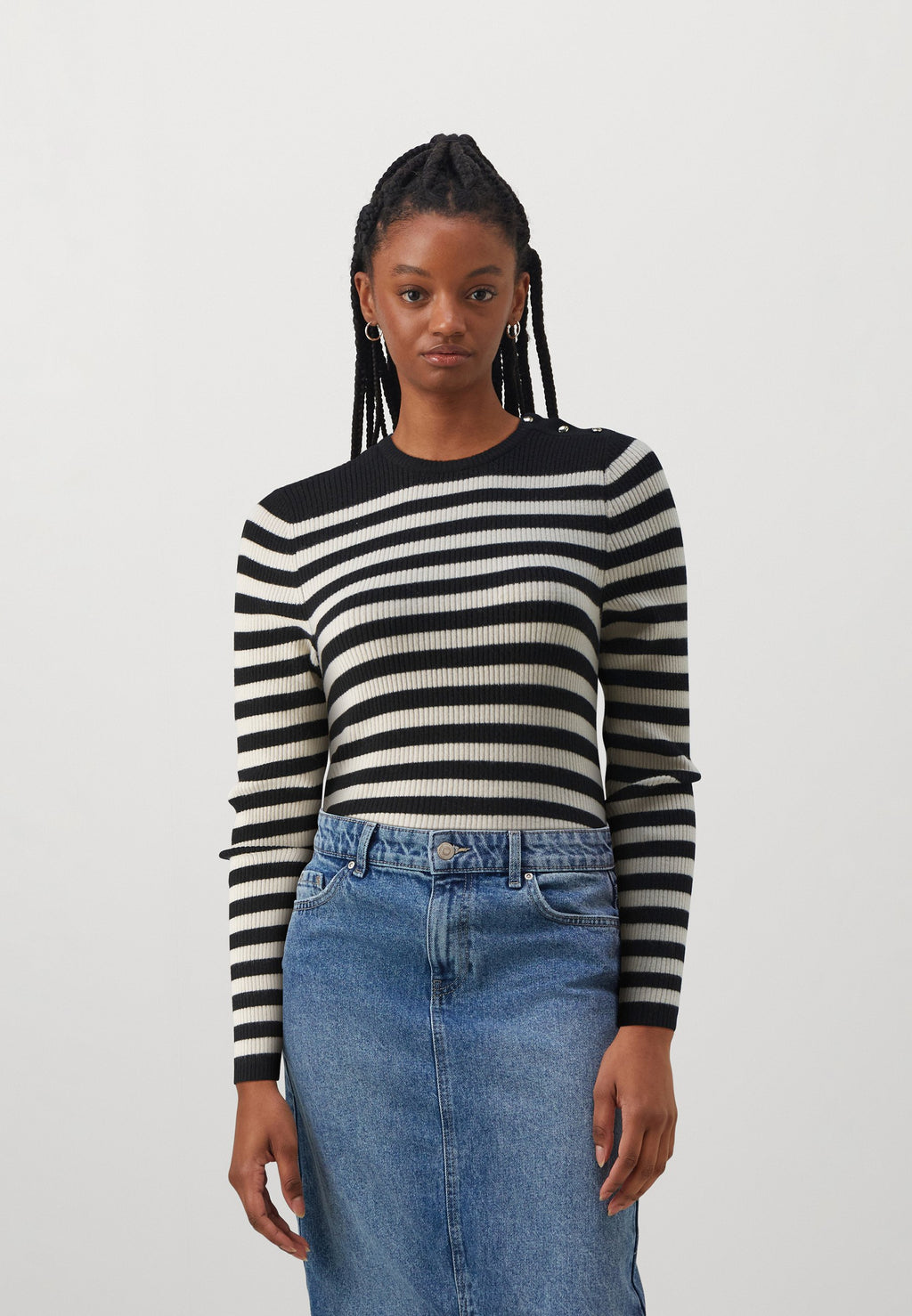 ONLY ONLIBI STRIPE ONECK