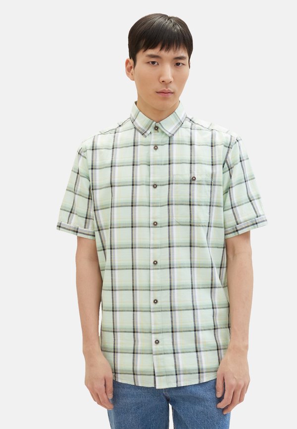 TOM TAILOR KURZARM - Shirt - hellgrün