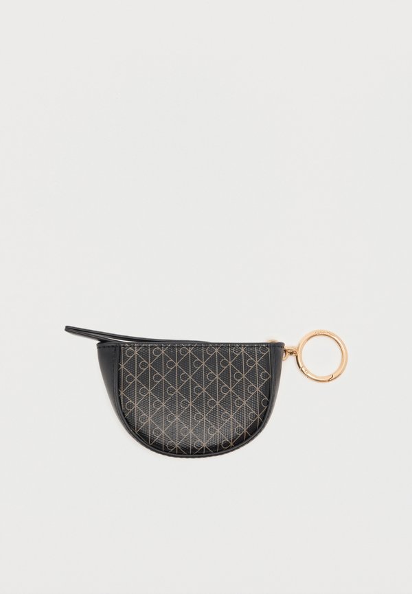 Calvin Klein EMBLEM AOP MINI POUCH CHARM - Keyring - black