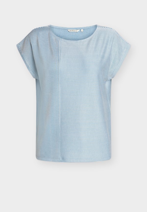 TOM TAILOR DENIM STRUCTURED FLUENT T-SHIRT