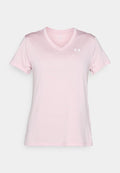 Under Armour TECH TWIST - Sports T-shirt - prime pink/white