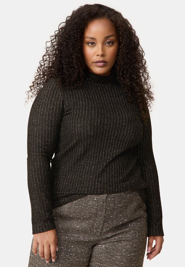 Samoon TURTLENECK- MIT GLITZER-EFFEKT
