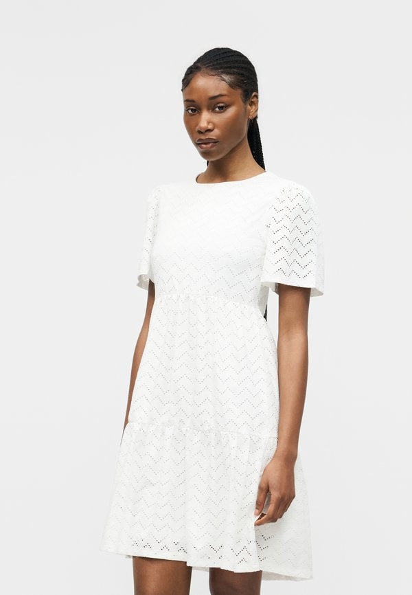 Vero Moda VMTANJA - Jersey dress - snow white