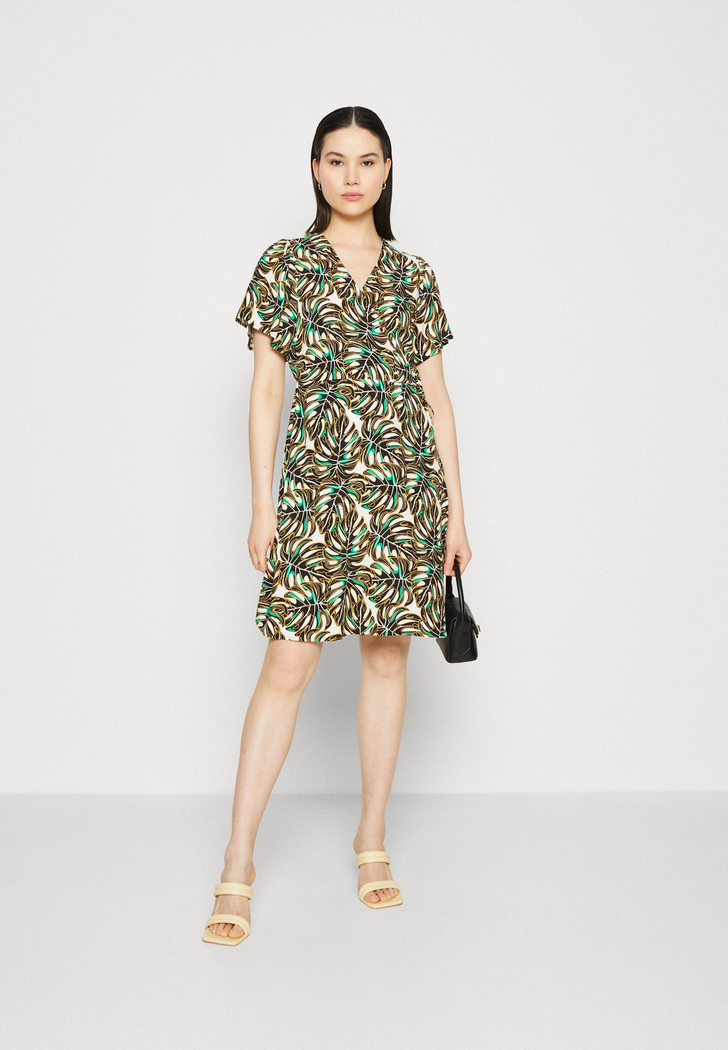 VILA VIMAYA WRAP SHORT DRESS