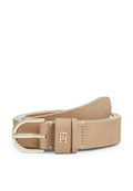 ESSENTIAL ROUNDED BUCKLE LEATHER BELT Media 1