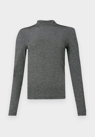 Tommy Hilfiger FESTIVE METALLIC SLIM LONG SLEEVE TOP