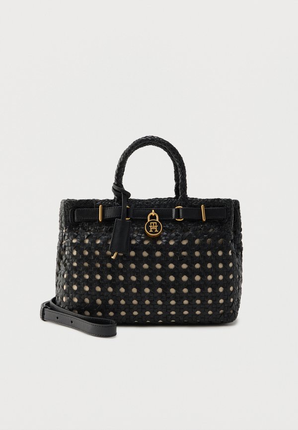 Tommy Hilfiger AMERICAN ICON MINI - Handbag - black