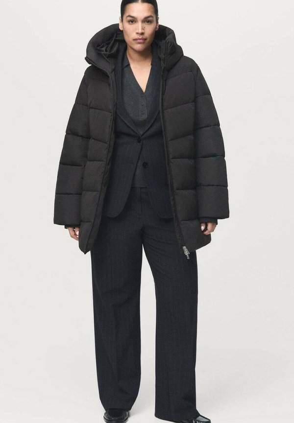 Mango Winter coat - black