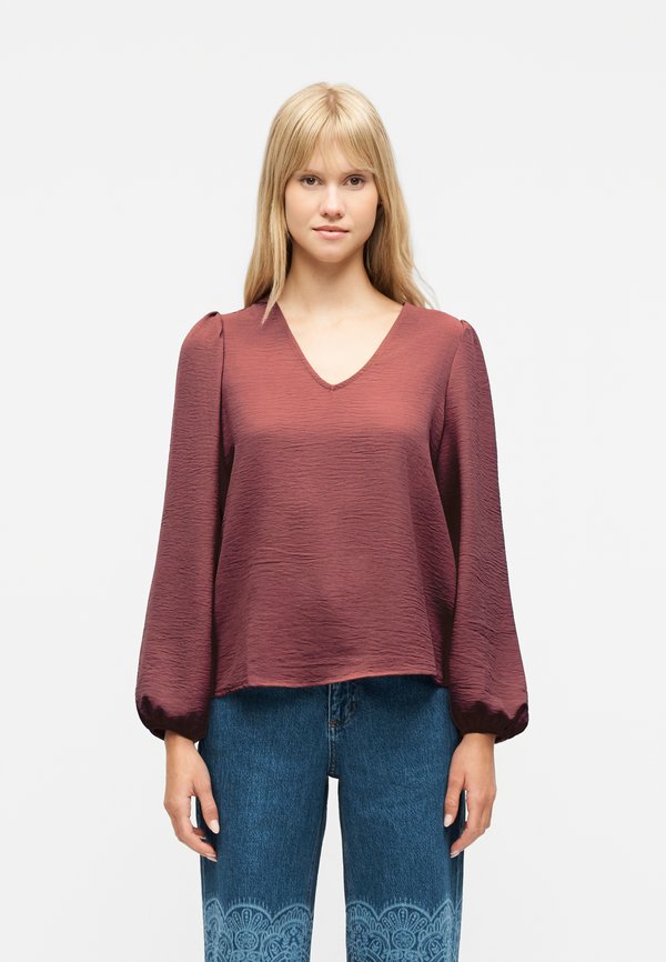 Vero Moda VMALVA V NECK - Blouse - rose brown