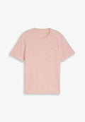 TOM TAILOR TOM TAILOR T-SHIRT T-SHIRT IN MELANGE-OPTIK - Basic T-shirt - twinkle pink