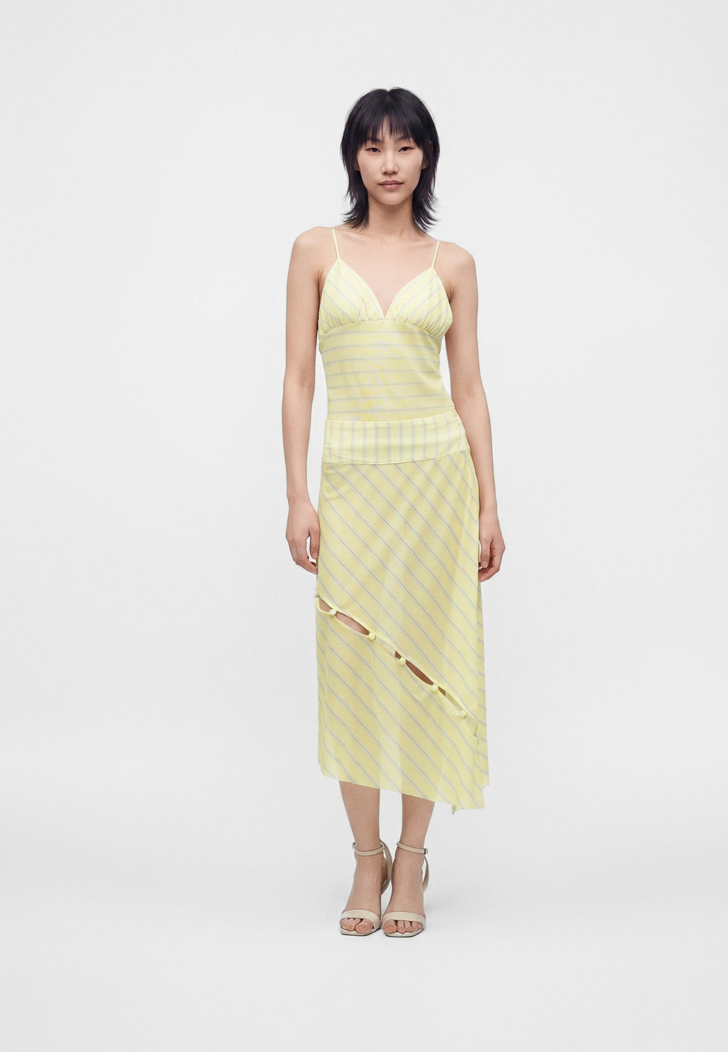 House of Sunny STRIPED ASYMMETRIC