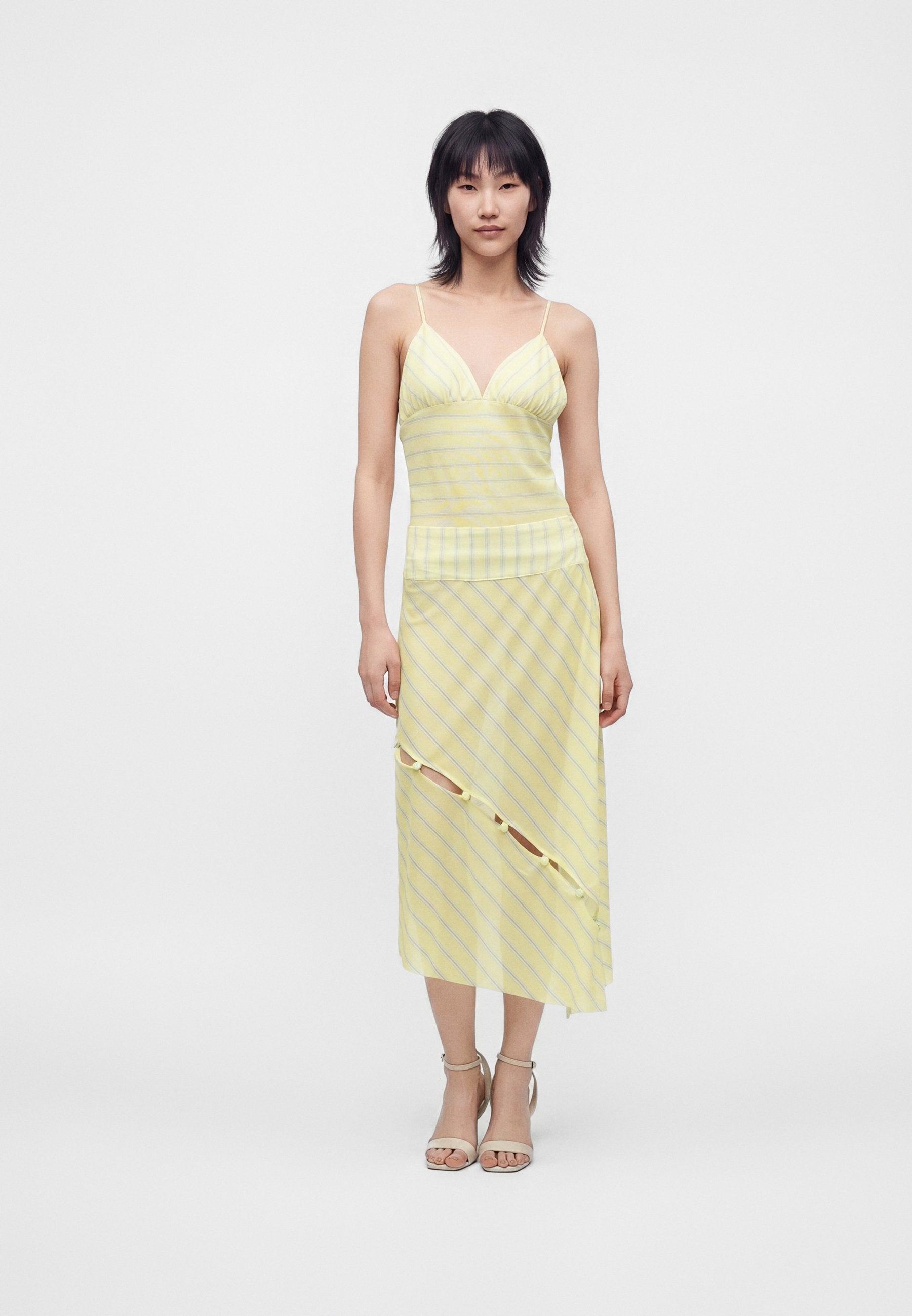House of Sunny STRIPED ASYMMETRIC