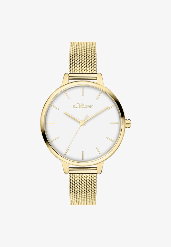 s.Oliver CHARMING TIME - Watch - gold-coloured