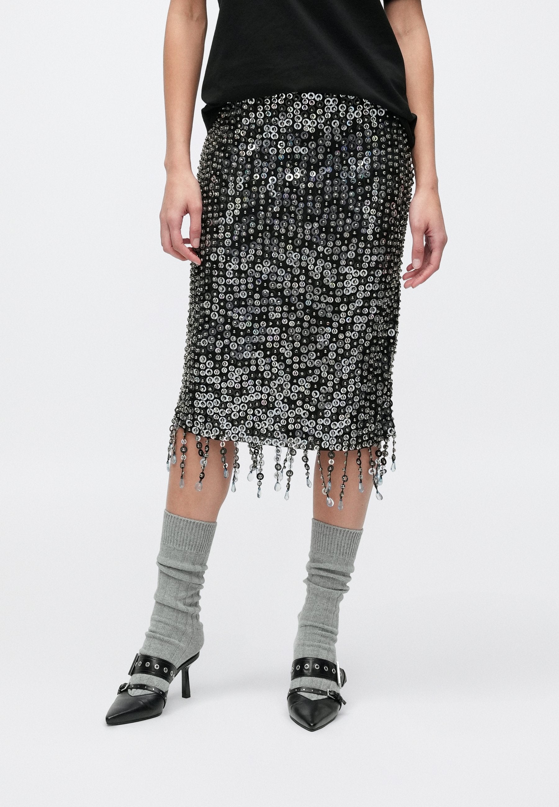 Pinko PASSAPAROLA PAILLETTES E CRISTALLI
