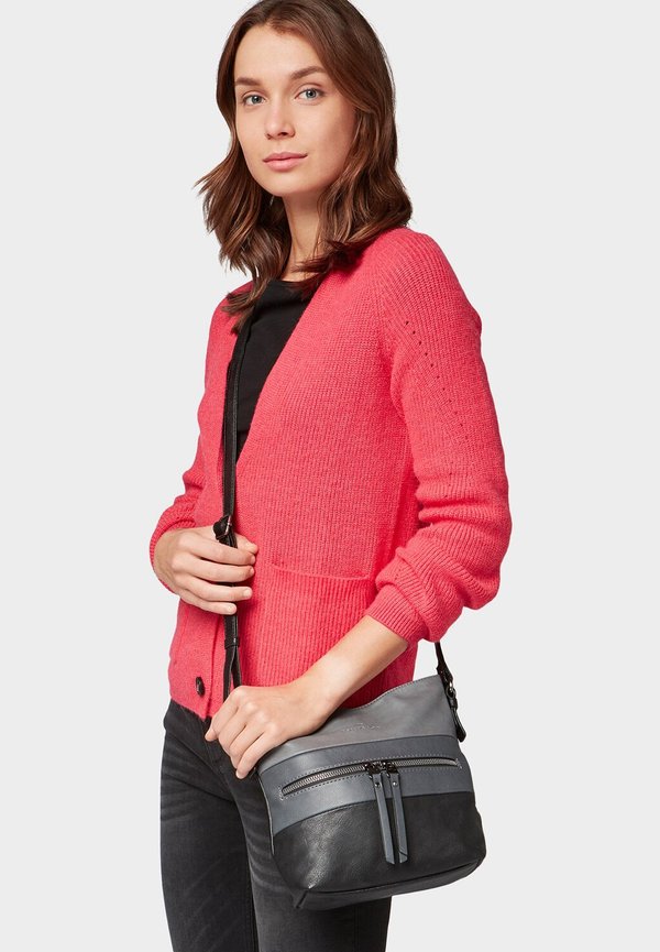 TOM TAILOR ELLEN CROSS BAG M - Cross body bag - black