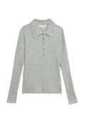 Marks & Spencer RIBBED COLLARED BUTTON DETAIL