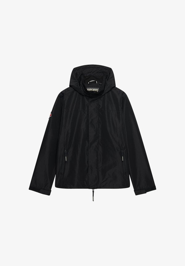 Superdry & Co HOODED SHELL - Light jacket - black