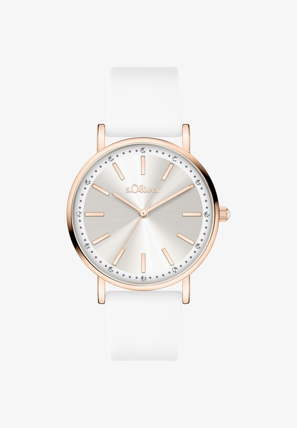 s.Oliver MODERN STATEMENT - Watch - weiß