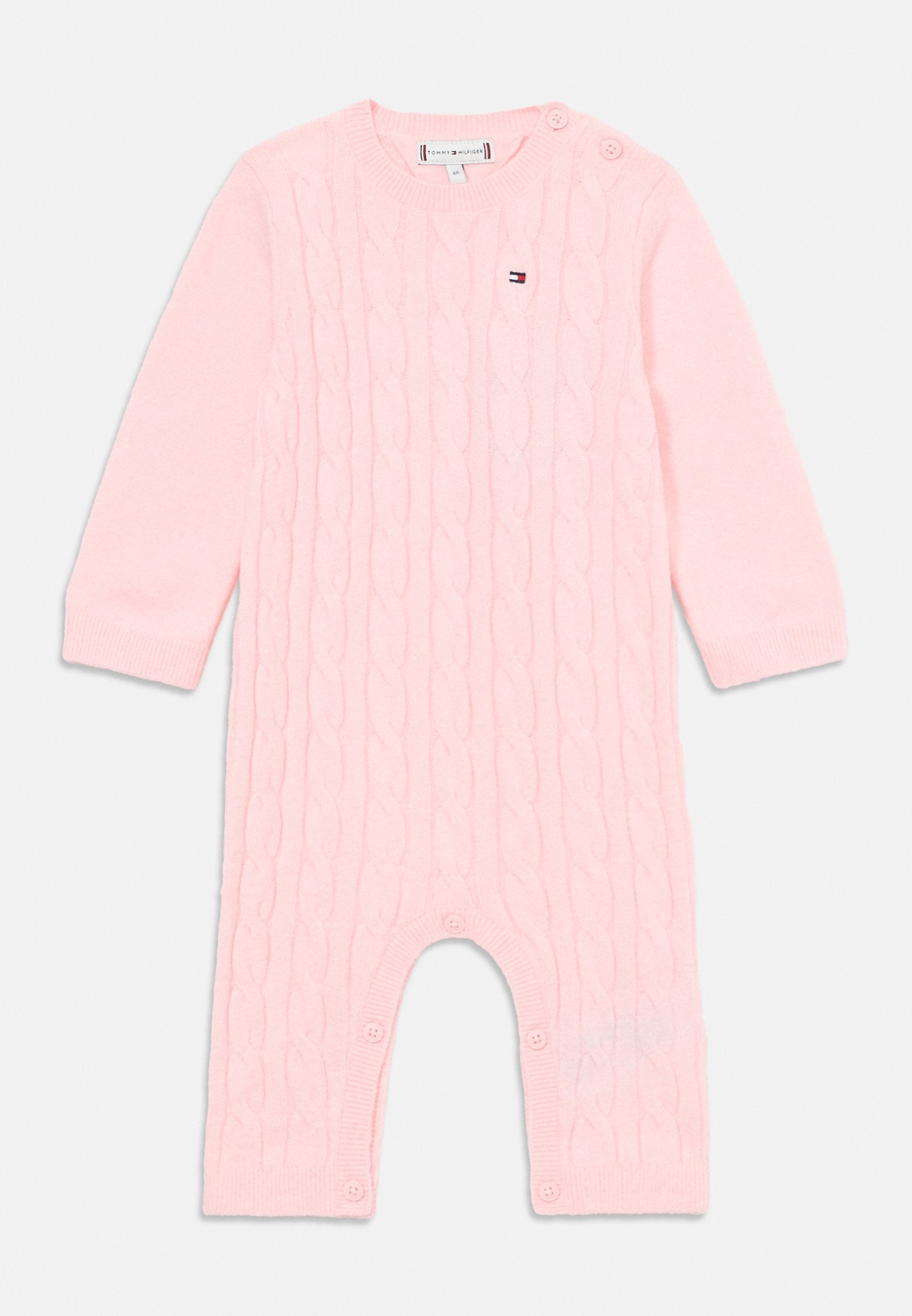 CABLE KNIT RELAXED COVERALL Media 1