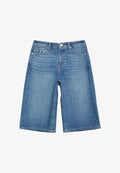 s.Oliver JEANS-HOSE SURI - Denim shorts - blau