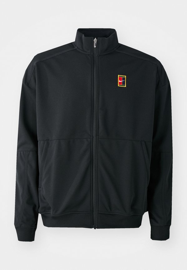 Nike Performance NIKECOURT HERITAGE SUIT JACKET - Training jacket - black/black