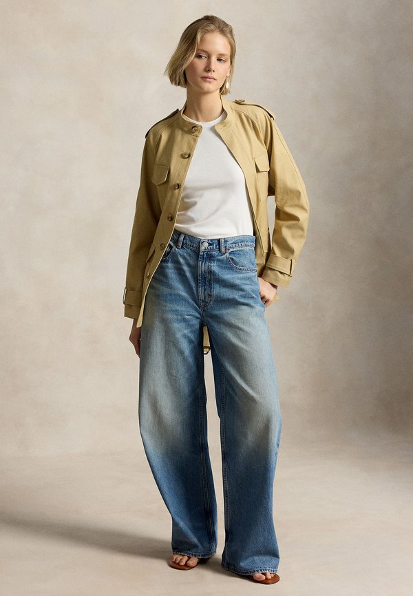 Polo Ralph Lauren BELTED HEMP-BLEND UTILITY JACKET