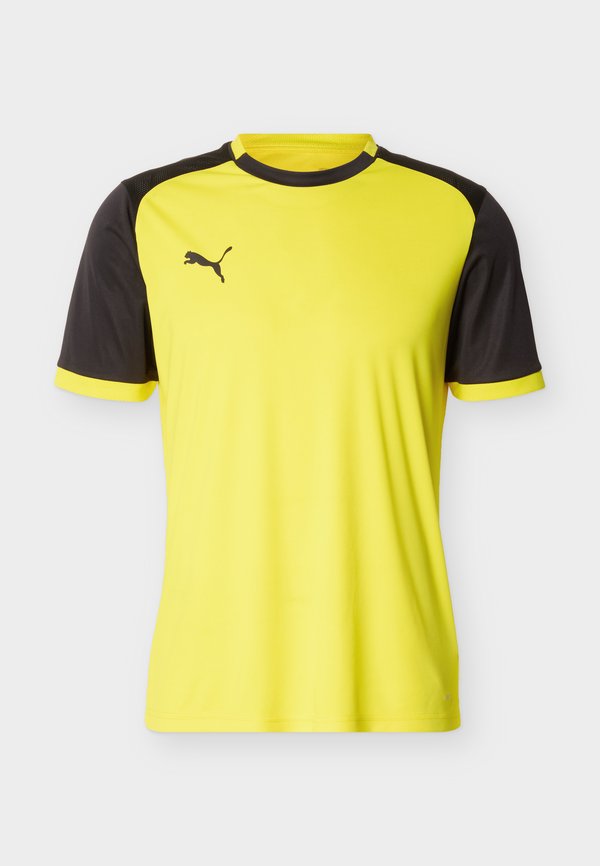 Puma TEAMLIGA MATCHDAY - Sports T-shirt - faster yellow/black