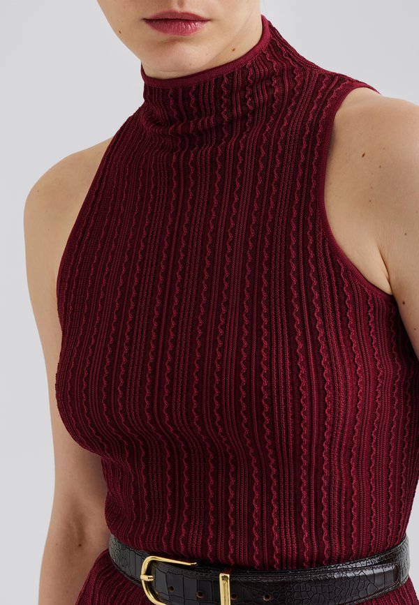 Malina NESSA HALTERNECK MIDI DRESS