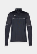 Under Armour CHALLENGER TRAINING - Long sleeved top - black/white