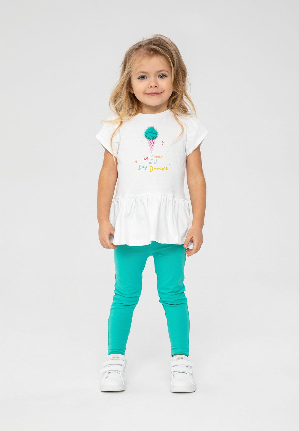 MINOTI FRILL SHORT SLEEVE AND LEGGING